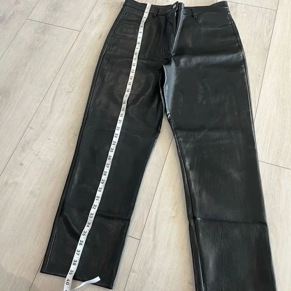 Wilfred Faux Leather women’s pants size 12 - Picture 2 of 9